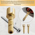 970-0770 Stem Adapter with Screw, Brass Replacement for Faucet Plumbing Equipment, 2 Pcs