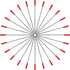HeTaoCat Red Ink Refill Pack of 5, Replaceable Ballpoint Pen Refills, Medium Point Metal Refill (Red)
