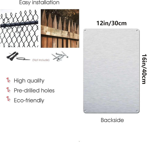 Foizpput 12 16 Inch Bilingual Notice Use Hand Sanitizer Wear Face Mask Sign Safety Medical Equipment Metal Sign x