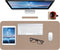 ?Boutilon Extended Leather Mouse Pad, 30"x14" Non-Slip Desk Pad for Keyboard and Mouse, Desktop Protector for Home