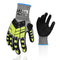 Safety Work Gloves, Impact Gloves for Men Women, Cut Resistant Non-Slip Heavy Duty with Nitrile Grip