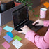 TFLFL 3x5 Inch, 1200PCS 8 Index Paper Cards Flash Cards, Thin Note Cards Paper Colors Ruled Index Cards, Assorted Lined