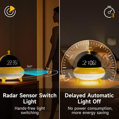 7 BEAVERLAB Finder Night Light, Without Plug-in Night Lamp for Kids Adults, Dusk to Dawn Sensor with Adujustable