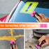 2PACK Razor Blade Scraper Tool, 2-in-1 with 10Pcs Plastic Blades & 10Pcs Metal Blades for Multi-Purpose Cleaning