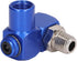 Pneumatic Tool Adapter, 4Pcs 360 Degree Air Hose Connector, 1/4in NPT Swiveling Air Fitting