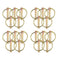 Lynch Pin Disconnect Snap Pin for Farm Tractors, Trailers, Trucks, Mowers, 1/5" x 1-3/5" Pin Clips (20 Pieces)