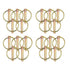 Lynch Pin Disconnect Snap Pin for Farm Tractors, Trailers, Trucks, Mowers, 1/5" x 1-3/5" Pin Clips (20 Pieces)