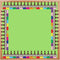 Hygloss Products Happy Paintbrush Die-Cut Bulletin Board Border, 12 Pack (33633)