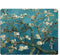 Blossoms Gaming Mousepad, Van Gogh Artisoo Oil Painting Almond Blossoms Mouse Pad for Computer Desk, 9.5 X 7.9 Inch