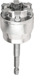 YAKAMOZ Adjustable Universal Socket Wrench Grip Adapter 10-19mm for Hex Head Nuts and Bolts Driver Tool