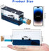 Honsheng Unsinkable Truck Pickup Car Toy Model Acrylic Paperweight Desk Decorations Liquid Wave Cruise Ship Fluid Drift