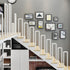 Pipi Zhu Deck Railing - Handrails for Outdoor Steps - Metal Stair Railing, U-Shaped LOFT Anti-Skid Support Rod