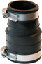 Fernco P1059-150 Flexible PVC Coupling for 1-1/2" Plastic Socket to Pipe Plumbing Connections