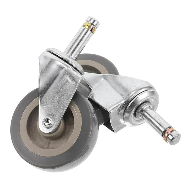 Totority 2pcs Rolling Cart Wheels Suitcase Wheel Spare Parts Quiet Caster for