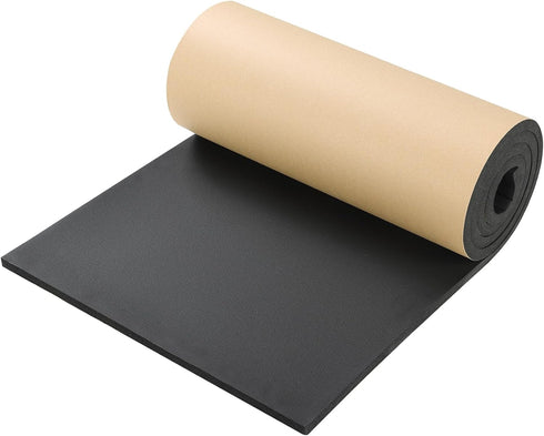 NATGAI Sponge Neoprene with Adhesive Foam Rubber Sheet 1/2 Thick X 16