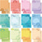 Teling 24 Pcs Inspirational Sticky Notes 3 x 4 Inch Rainbow Appreciation Spanish Sticky Notes for Nurse Teacher Gifts