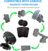BAIDATONG 4 Pack 3M Phone Magnet Plate Mount Metal Plate for Magnetic Car Mount (Attention: Metal Plates do not Have
