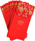 CiviLight 10 Pcs Wedding Hong Bao Chinese Red Pockets Money Envelopes Hong Bao
