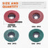 8 Pcs 4" Nylon Fiber Flap Disc Polishing Grinding Wheel Set, Abrasive Sanding Wheels for Angle Grinder
