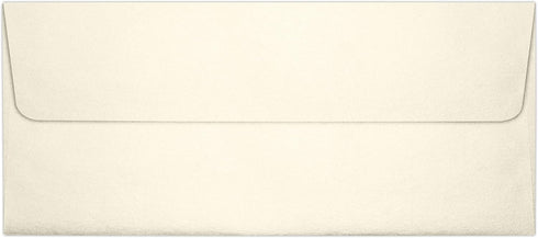 LUXPaper #10 Business Envelopes | Peel & Press | 4 1/8" x 9 1/2" | Champagne Metallic | 80lb. Text | 50 Qty
