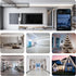 MALIIGAZA Dimmer Lights,17-Key 5-24V LED Light Controller, RF WiFi Smart Remote for Single Color LED Strip Bluetooth