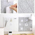 Large Cork Board Felt Board Tiles for Walls with 30 Push Pins, 11.8"x11.8" Pack of 6 Notice Boards