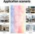 Sunnyhut 2 Pack School,4 2 Fluorescent Light Cover for Ceiling Light - Colorful Clouds Magnetic Light Covers Classroom