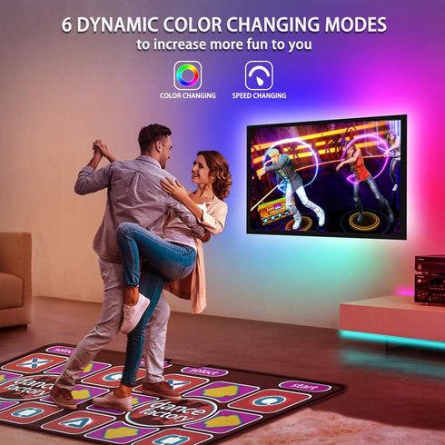 17.02ft 75-82in 4096 MY BEAUTY LIGHT LED Lights for TV, TV LED Backlight for TV, DIY Colors Options RGB LED Strip