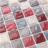 Yoillione 3D Mosaic Tile Sticker, Removable Wallpaper Tile Red, Self Adhesive Wall Tiles for Kitchen Backsplash