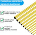 Brass Tube Tubing Set, 1mm to 4mm OD x 0.2mm Wall Thickness, 300mm Length, 14 Pieces