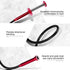 24'' Bendable Flexible Magnetic Pickup Tool, Four Claw Grabber Tool, Accurate Pick Up In Narrow Space for Engine