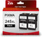 H&BO TOPMAE Remanufactured Ink Cartridge Replacement for Canon PG-245 PG-243 243XL 245XL Black (2 Pack)
