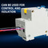 Aopin Miniature Circuit Breaker 32A 230V, Low-Voltage DZ47-63, 1 Pole DIN Rail Mount, Leakage Overload Protection, 1 Pcs