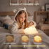 3 30-Min Snoring Bear Night Light Adorable Gift for Kids, Babies, Moms & Seniors Soft Silicone Sleep Lamp with Sound