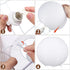 9.8"x9.8"Inch) Lurrose Rice Paper Lamp Desk Floor Lantern Nightstand Bedside Smalll Lamps for Bedroom Living Room