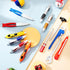 Zonon 24 Pieces Car Pens and Novelty Tool Ballpoint Pens, Colorful Ink Pens for Back to School and Office Supplies