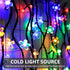 50 ITICdecor Solar Flower String Lights Outdoor Waterproof LED Solar Powered Fairy Lights for Garden, Fence, Patio