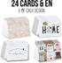 Lashicorn 24 4 6 4 Congratulations on Your New Home | pk Realtor Note Cards for Clients | Home Anniversary Sweet Home
