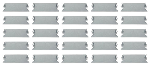 Metal Magery Nail Plates Electrical Stud Guard Protector for Wood Studs, 1.5" x 3" Nail Plate Studguards Pack of 25.