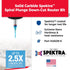 Amana Tool Solid Carbide Spektra Extreme Tool Life Spiral Plunge Router Bit, 1/32 Dia x 1/8 x 1/8 CH Inch Shank