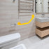 PAUANI Bathroom Safety Grab Bar - Metal Stair Railing, Stainless Steel Non-Slip Thickened Handrail with Hole Pins