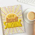 Ray Of Freakin Sunshine Spiral Notebook, 8.5" x 11" Journal, 120 College Ruled Pages, Made in the USA