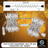 Heyworld 50 50 (1, 50 Soft Twinkling Christmas Lights Mini String Lights Random Twinkle Lights on White Wire Cord