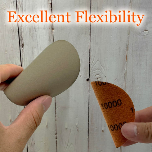 3 Inch Sanding Discs 40pcs 320 Grit Premium Silicon Carbide Sandpaper Wet Dry Hook and Loop