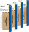 BAZIC 4-Pack Chalkboard Eraser | Wood Felt Cleaner for Blackboard & Whiteboard | Dustless Duster for Home & Office