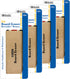 BAZIC 4-Pack Chalkboard Eraser | Wood Felt Cleaner for Blackboard & Whiteboard | Dustless Duster for Home & Office