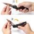 DURATECH Folding Pocket Knife, 3-1/4" Satin 8CR13MOV Blade, Black G10 Handle for EDC