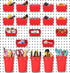 20 Pack Pegboard Cups and Bins Set, Wall Organizer with Hooks and Loops for Garage Craft Office Storage
