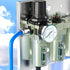 TAILONZ PNEUMATIC 304 Stainless Steel Male Straight 4MM Tube OD x 10-32 Inch UNF Thread Push to Connect Fittings