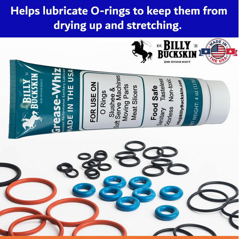 (4oz, 4 Pack) Commercial Grease-Whiz Food Grade Grease Lubricant - Food Grade Lube for Ice Cream Machine, Slushee